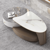 Trueliving Royal Brown Coffee Table Living Room H 14 x W 33 x D 33